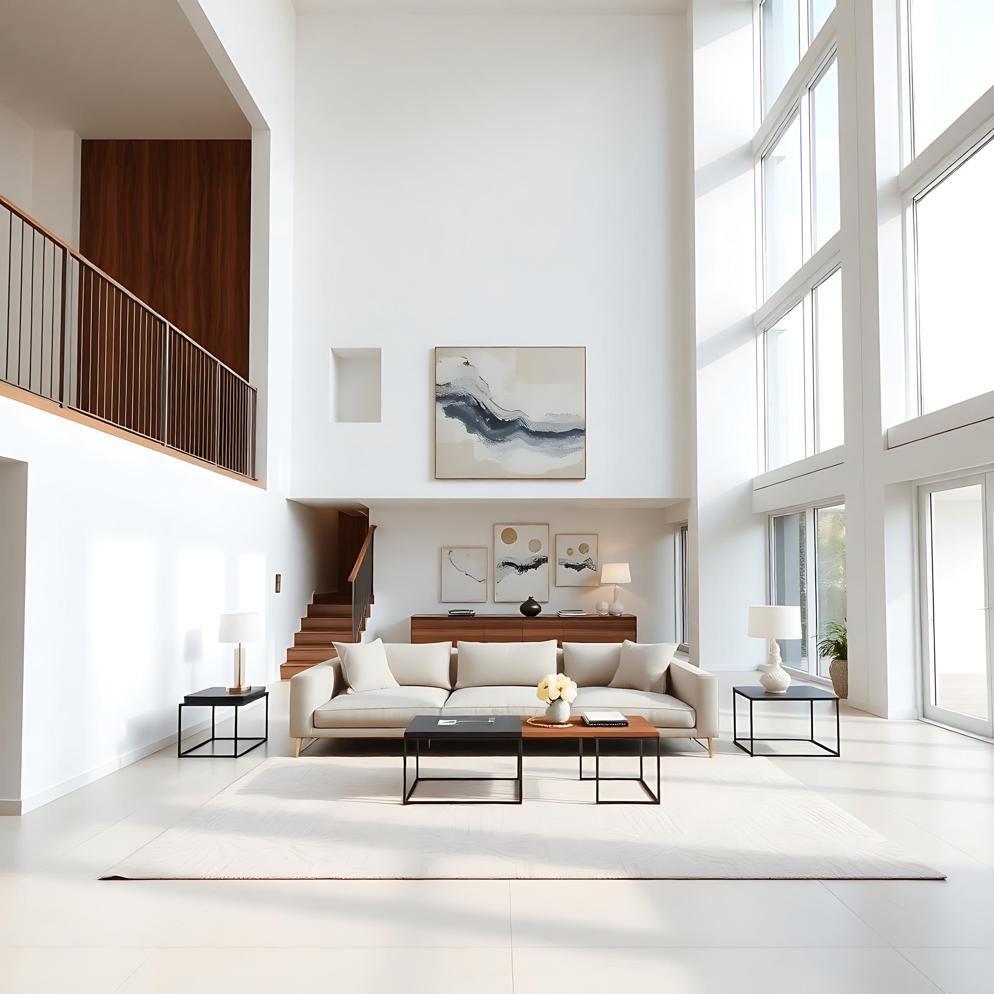 living spatios fotografiat profesional pentru listare